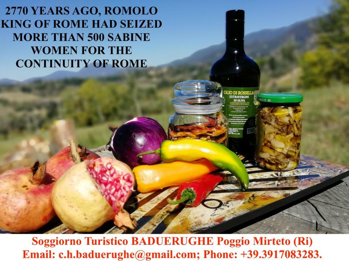 Baduerughe - Valledellago Poggio Mirteto Exterior photo